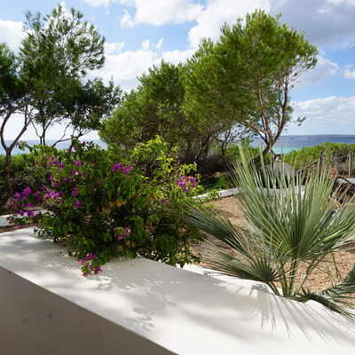 Bungalows Voga Mari Ausblick Terasse Meer